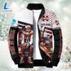 NCAA Mickey And Minnie Mouse Mississippi State Bulldogs Puffer Jacket Custom 2 NCAA Mickey And Minnie Mouse Mississippi State Bulldogs Puffer Jacket Custom
