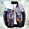 NCAA Mickey And Minnie Mouse Northwestern Wildcats Puffer Jacket Custom