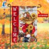 NCAA NC State Wolfpack Football Fall Scarecrows Grden Flag 3 NCAA NC State Wolfpack Football Fall Scarecrows Grden Flag