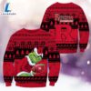 NCAA Rutgers Scarlet Knights The Grinch 3D Ugly Sweater Christmas