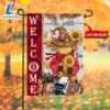 NCAA Stanford Cardinal Football Fall Scarecrows Grden Flag 2 NCAA Stanford Cardinal Football Fall Scarecrows Grden Flag