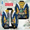 NCAA West Virginia Mountaineers Sport Baby Yoda Puffer Jacket For Fans 2 NCAA West Virginia Mountaineers Sport Baby Yoda Puffer Jacket For Fans