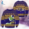 NFL Baltimore Ravens The Grinch 3D Ugly Sweater Christmas