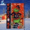 NFL Chicago Bears Grinch Football Christmas Welcome Garden Flag Custom Name 2 NFL Chicago Bears Grinch Football Christmas Welcome Garden Flag Custom Name