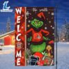 NFL Cleveland Browns Grinch Football Christmas Welcome Garden Flag Custom Name