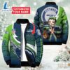 NFL Disney Seattle Seahawks Sport Puffer Jacket For Fans 2 NFL Disney Seattle Seahawks Sport Puffer Jacket For Fans