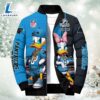 NFL Donald Duck Carolina Panthers For Fans Custom Puffer Jacket 2 NFL Donald Duck Carolina Panthers For Fans Custom Puffer Jacket