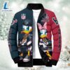 NFL Donald Duck Houston Texans For Fans Custom Puffer Jacket 3 NFL Donald Duck Houston Texans For Fans Custom Puffer Jacket