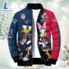 NFL Donald Duck New England Patriots For Fans Custom Puffer Jacket 2 NFL Donald Duck New England Patriots For Fans Custom Puffer Jacket