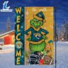 NFL Jacksonville Jaguars Grinch Football Christmas Welcome Garden Flag Custom Name 3 NFL Jacksonville Jaguars Grinch Football Christmas Welcome Garden Flag Custom Name
