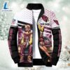 NFL Mickey And Minnie Arizona Cardinals Puffer Jacket Custom 2 NFL Mickey And Minnie Arizona Cardinals Puffer Jacket Custom