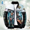 NFL Mickey And Minnie Jacksonville Jaguars Puffer Jacket Custom