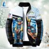 NFL Mickey And Minnie Los Angeles Chargers Puffer Jacket Custom
