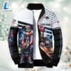 NFL Mickey And Minnie New England Patriots Puffer Jacket Custom