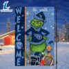 NFL Tennessee Titans Grinch Football Christmas Welcome Garden Flag Custom Name 2 NFL Tennessee Titans Grinch Football Christmas Welcome Garden Flag Custom Name