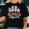 Alpaca Squad Cute N Girls For Llama & Alpaca Lovers Women T-shirt
