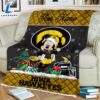 Custom Name NCAA Iowa Hawkeyes Mickey Christmas Fleece Blanket 2 Custom Name NCAA Iowa Hawkeyes Mickey Christmas Fleece Blanket