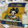 Custom Name NCAA Notre Dame Fighting Irish Minnie Christmas Fleece Blanket 3 Custom Name NCAA Notre Dame Fighting Irish Minnie Christmas Fleece Blanket