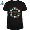Disney Tsum Tsum Character Wreath Christmas Holiday T-Shirt 2 Disney Tsum Tsum Character Wreath Christmas Holiday T-Shirt