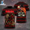 Freddy Krueger x Horror Movies 3D Apparel Shirt