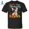 Frenchie Happy Thanksgiving T-Shirt Adorable Hallothanksmas Graphic Tees Gifts For Dog Lovers 3 Frenchie Happy Thanksgiving T-Shirt Adorable Hallothanksmas Graphic Tees Gifts For Dog Lovers