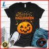 Funny Spooky Season Retro Pumpkin Happy Halloween T-Shirt 2 Funny Spooky Season Retro Pumpkin Happy Halloween T-Shirt