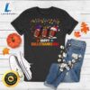 Halloween Thanksgiving Christmas Hallothanksmas Football T-shirt 3 Halloween Thanksgiving Christmas Hallothanksmas Football T-shirt