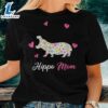 Hippo Mom Funny Animal Gift For Mothers Day Women T-shirt