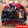 Houston Texans NFL Personalized Trending Cap Mixed Horror Movie Characters 2 Houston Texans NFL Personalized Trending Cap Mixed Horror Movie Characters
