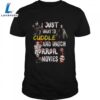 I Just Want To Cuddle And Watch Horror Movies Halloween 2024 Shirts