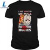 I Just Want To Eat Pizza And Watch Horror Movies Vintage T-Shirts