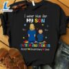 I Wear Blue For My Son Autism Awareness T-shirt