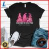 In October We Wear Pink Gnomes Breast Cancer Awareness T-Shirt