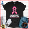 In October We Wear Pink Sunflower Breast Cancer Awareness T-Shirt 2 In October We Wear Pink Sunflower Breast Cancer Awareness T-Shirt