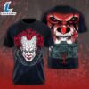 IT x Horror Movies 3D Apparel Shirt 2024