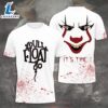 IT x Horror Movies 3D Apparel Shirt 2 IT x Horror Movies 3D Apparel Shirt