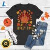 It's Turkey Time Thanksgiving Shirt for Women Falling Leaf T-Shirt 2 It's Turkey Time Thanksgiving Shirt for Women Falling Leaf T-Shirt