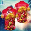 Kansas City Chiefs Halloween Skull Pumpkin – NFL Hawaiian Shirt 3 Kansas City Chiefs Halloween Skull Pumpkin – NFL Hawaiian Shirt