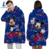 NFL Buffalo Bills Mickey Mouse Blanket Hoodie 3 NFL Buffalo Bills Mickey Mouse Blanket Hoodie