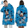 NFL Carolina Panthers Mickey Mouse Blanket Hoodie 2 NFL Carolina Panthers Mickey Mouse Blanket Hoodie