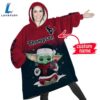 NFL Houston Texans Baby Yoda Custom Huggle Hoodie 2 NFL Houston Texans Baby Yoda Custom Huggle Hoodie