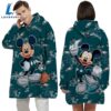 NFL Philadelphia Eagles Mickey Mouse Blanket Hoodie 3 NFL Philadelphia Eagles Mickey Mouse Blanket Hoodie