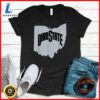 Ohio Map Oh Home Shape United States Vintage Grunge T-Shirt 3 Ohio Map Oh Home Shape United States Vintage Grunge T-Shirt