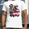 Oklahoma Sooners Horror Movies Characters Bus Halloween 2024 T-Shirts 2 Oklahoma Sooners Horror Movies Characters Bus Halloween 2024 T-Shirts
