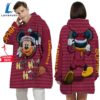 Personalized NFL Arizona Cardinals Disney Mickey Blanket Hoodie