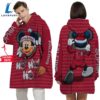 Personalized NFL Atlanta Falcons Disney Mickey Blanket Hoodie