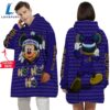 Personalized NFL Baltimore Ravens Disney Mickey Blanket Hoodie