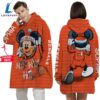Personalized NFL Cincinnati Bengals Disney Mickey Blanket Hoodie