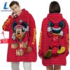 Personalized NFL Kansas City Chiefs Disney Mickey Blanket Hoodie 3 Personalized NFL Kansas City Chiefs Disney Mickey Blanket Hoodie