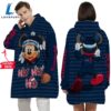 Personalized NFL New England Patriots Disney Mickey Blanket Hoodie 3 Personalized NFL New England Patriots Disney Mickey Blanket Hoodie